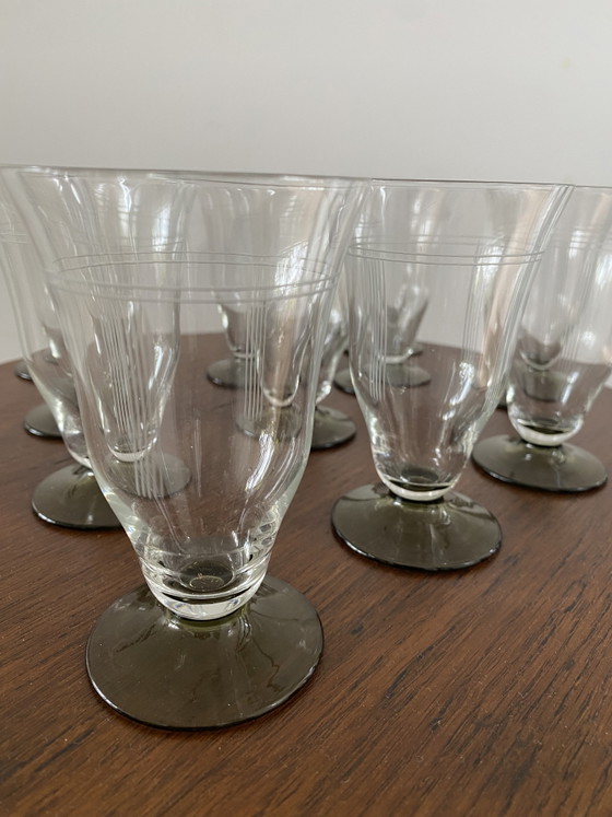 Image 1 of bicchieri da vino Art Déco
