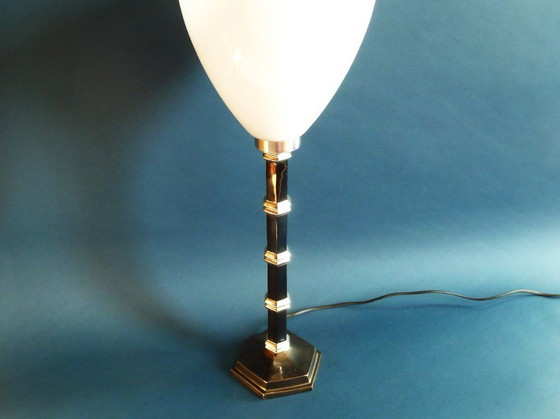 Image 1 of art deco grote tafellamp