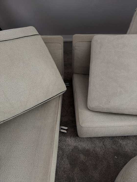 Image 1 of Bel divano angolare Minotti con pouf