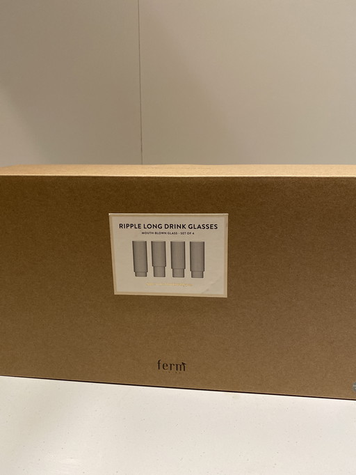 Ripple Long Drinkglazen Set van 4