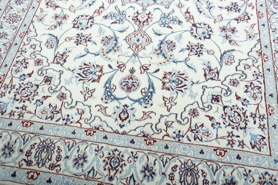 Image 1 of Perzisch tapijt Nain 9 La met zijde - 204 x 137 cm