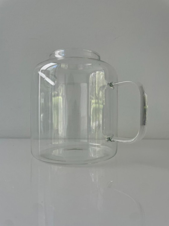 Image 1 of Scandinavian design borosilicate glass teapot 1.5L