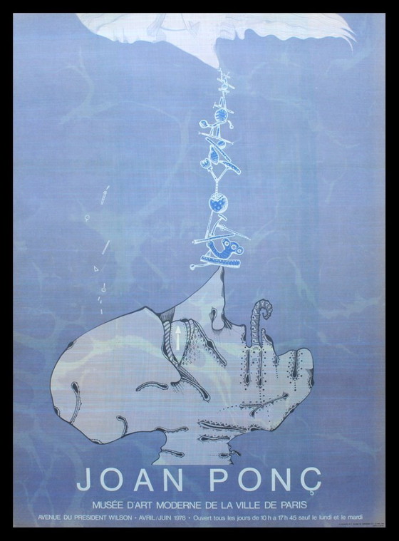 Image 1 of Ponc, Joan - Musée d´Art Moderne - Ausstellungsplakat, 1978 - limitiert