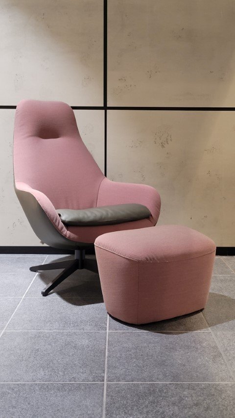 Image 1 of Pode Sparkle Two fauteuil met poef