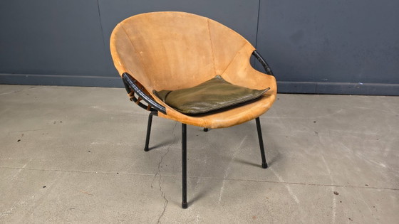 Image 1 of Vintage balloon chairs by Lush & co, 1960s - set of 4