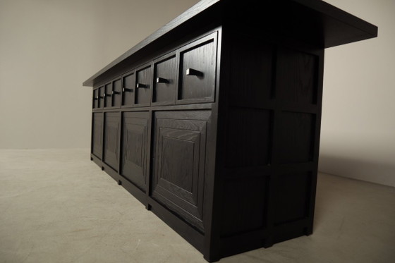 Credenza Architettonica Monumentale in Legno Ebanizzato, Belgio, anni '90 – Credenze (photo 13 of 16)