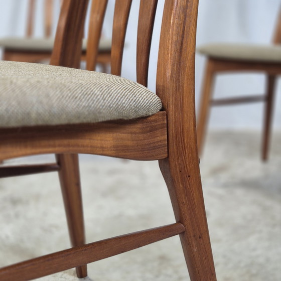 Image 1 of Sedia Niels Koefoed 'Eva', sedie danesi vintage degli anni '60