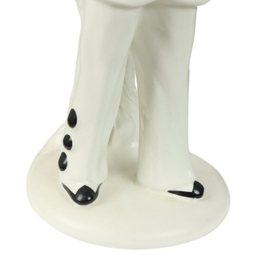 Image 1 of Vintage Pierrot Statue with Lute