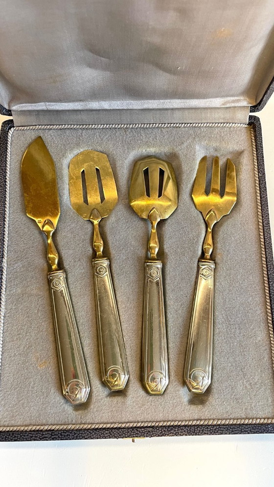 Image 1 of Service à DESSERT Art Déco