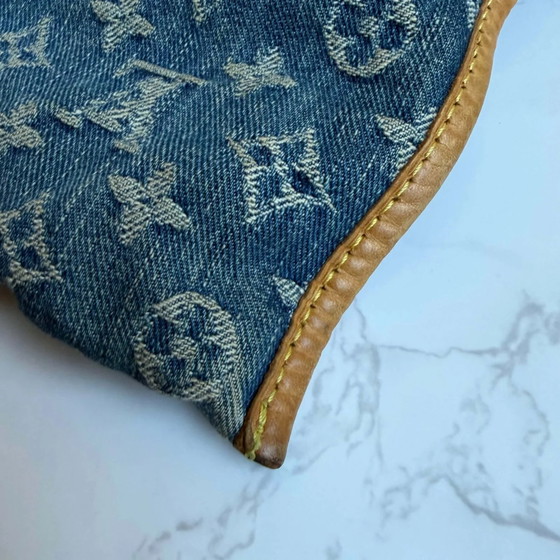 Louis Vuitton denim Sac Plat – Bolsos tote, Vintage (photo 24 of 27)