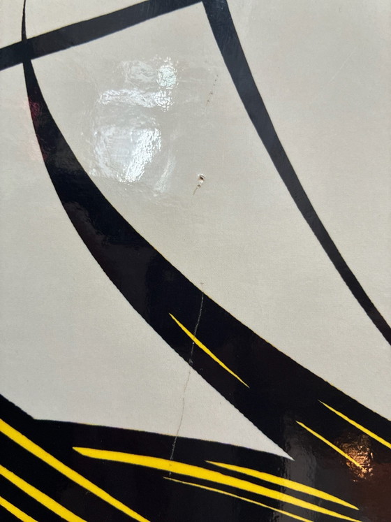 Decorazione murale Pop Art Vintage IKEA Solmyra, "Sssshhh" (1999), Decorazioni murali, MDF, Carta, Nero (foto 5 di 8)