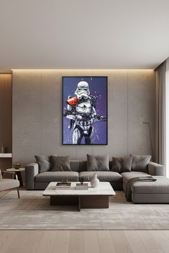 Star Wars - Stormtrooper - Star Wars-saga #Limited Edition, Handsigned, Numbered – Fransman Art, Giclée Prints (photo 8 of 9)