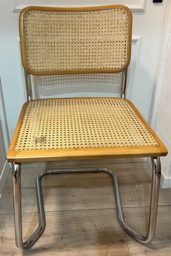 Image 1 of 6x Cesca Marcel Breuer stijl Made in Italy