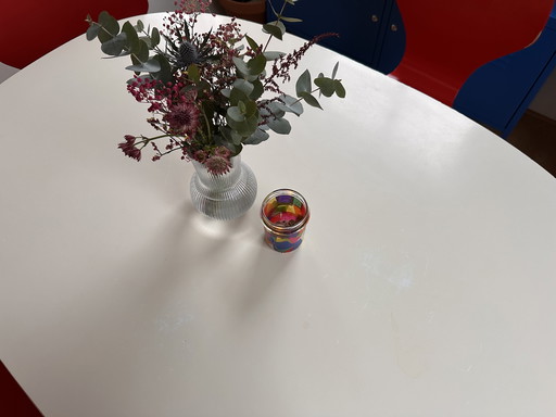 Vintage Fritz Hansen table 135x90 cm with optional chairs