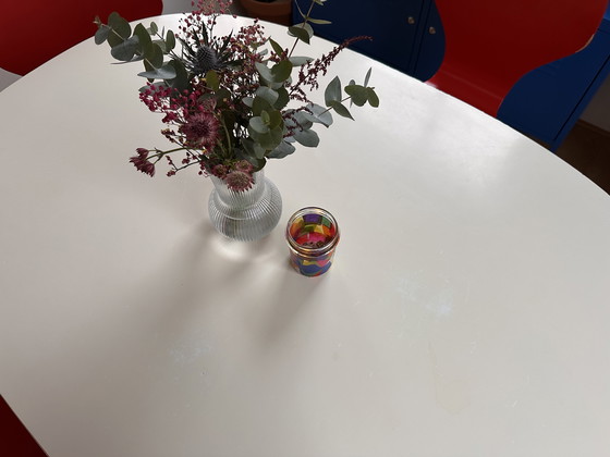 Image 1 of Vintage Fritz Hansen table 135x90 cm with optional chairs