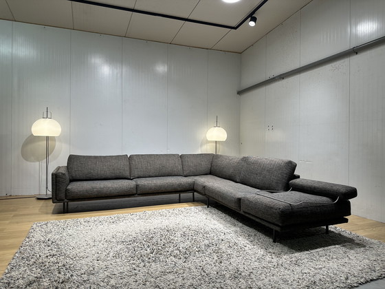 Image 1 of NEW STATE Leolux Bellice Corner Sofa with 4 Year Warranty - Brown/Gray