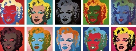 Image 1 of Andy Warhol ---Ten Marilyns XXL