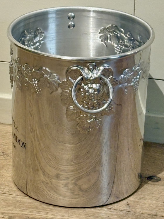Originale secchiello per champagne vintage Moët & Chandon – Marcato Argit (Francia) – Accessori da tavola (photo 6 of 10)