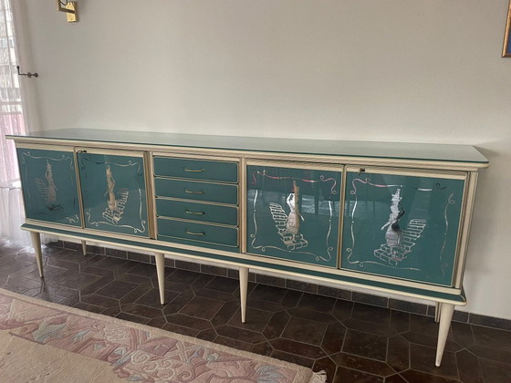 Image 1 of Credenza di lusso italiana di metà secolo – di Umberto Mascagni (anni '50-'60)