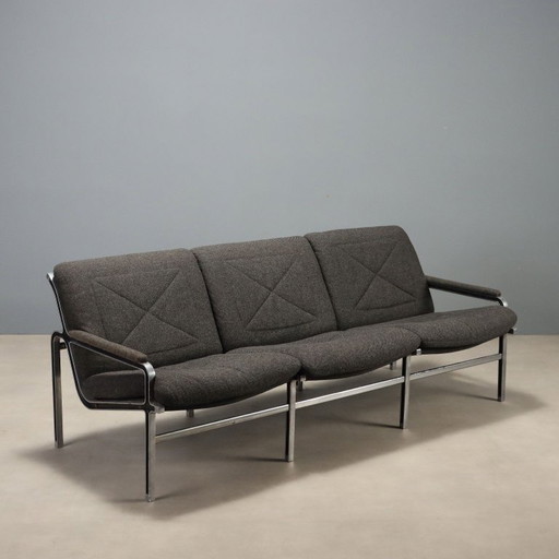 Divano Vintage di André Vandenbeuck – 3 5 zitsbanken, Aluminium