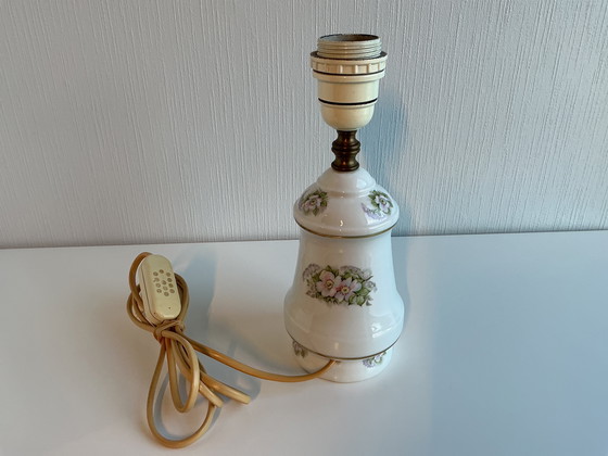 Image 1 of Vintage porcelain table lamp