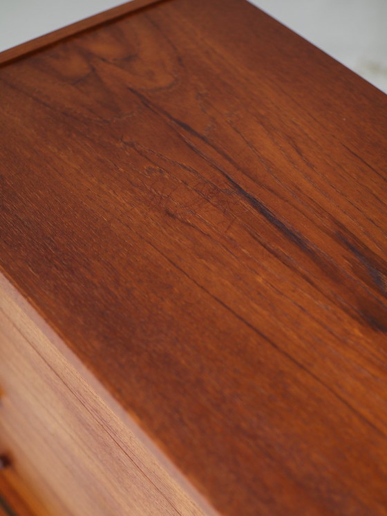 Image 1 of Sideboard with drawers teak Danish vintage