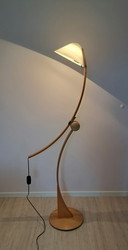 DOMUS Type 6304 Adjustable Floor Lamp – Original Lunopal Shade