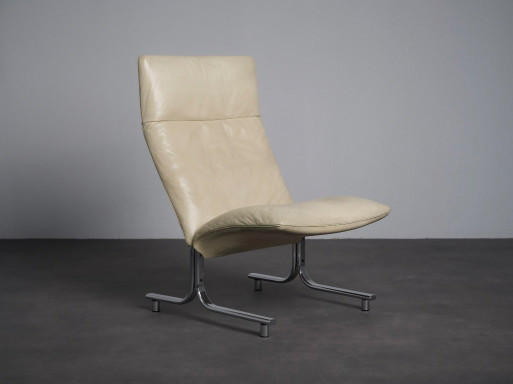 DS-2030 Leather Lounge Chair by Hans Eichenberger for De Sede, Switzerland, 1970s