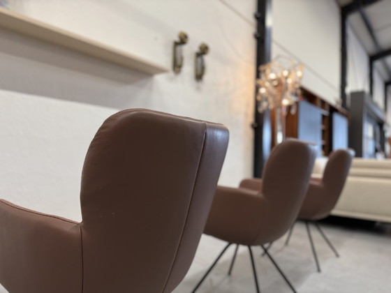 Image 1 of 6 Gealux Madison Sedia da pranzo Tessuto Pelle