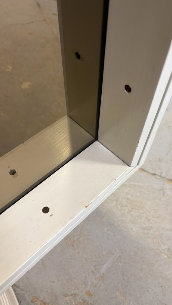 Image 1 of Mid-Century Modern Double-Sided Hall Stand with Mirror & Coat Hooks, 1960s, Europe