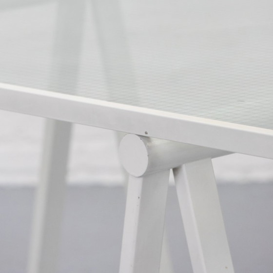 Image 1 of Trestle Bureau Rodney Kinsman Bieffeplast Italy '80s