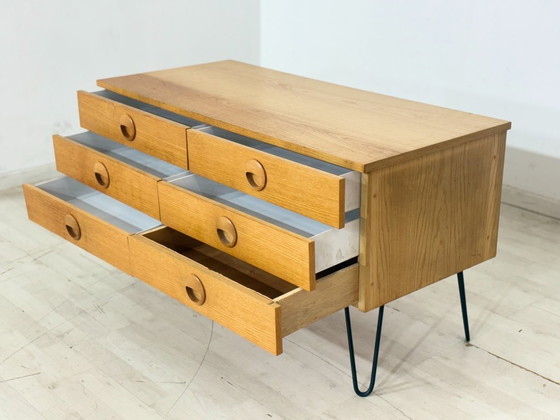 Image 1 of Hellerau Serie 427 ladekast / dressoir in mid-century stijl