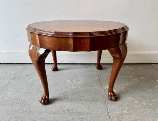 Small Vintage Round Coffee Table