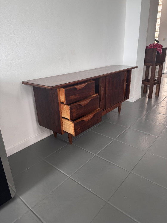 Image 1 of Rosewood sideboard from the 1960s, Nordic style.
