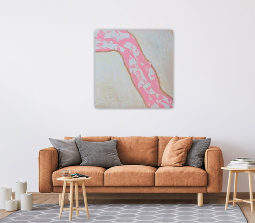 tableau « Il y a quelque chose dans la nuit » (Marc Neys)