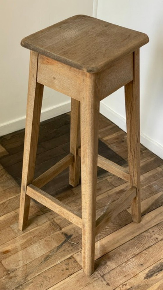 Vintage Oak Craftsman's Stand – Nightstands, Wood (photo 26 of 29)