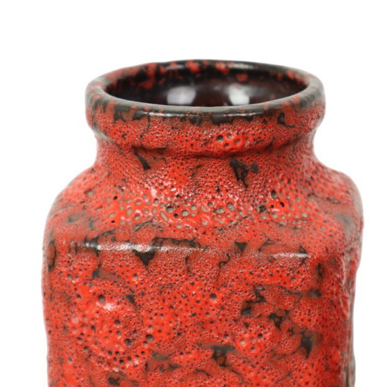 Image 1 of Set Vases en lave grasse rouge Scheurich Jura