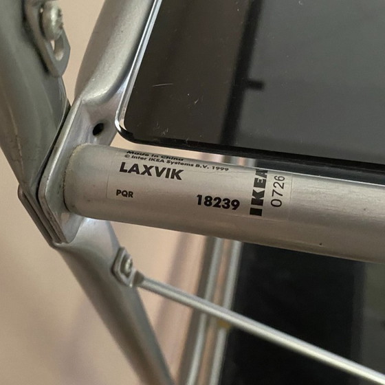 Ikea Modulair Wandrek. Model Laxvik. 1990. Space age. – Glas (photo 7 of 7)