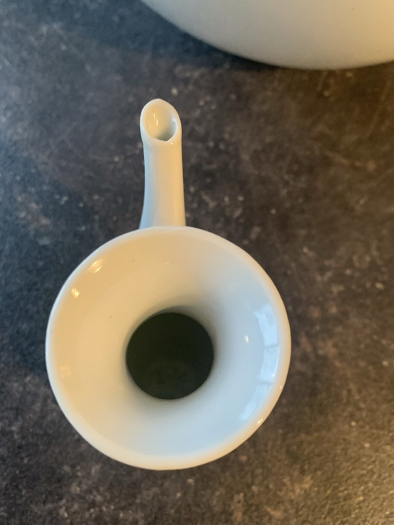 Petite cruche, linglong, Objets déco, Porcelaine, Bleu (photo 5 sur 10)