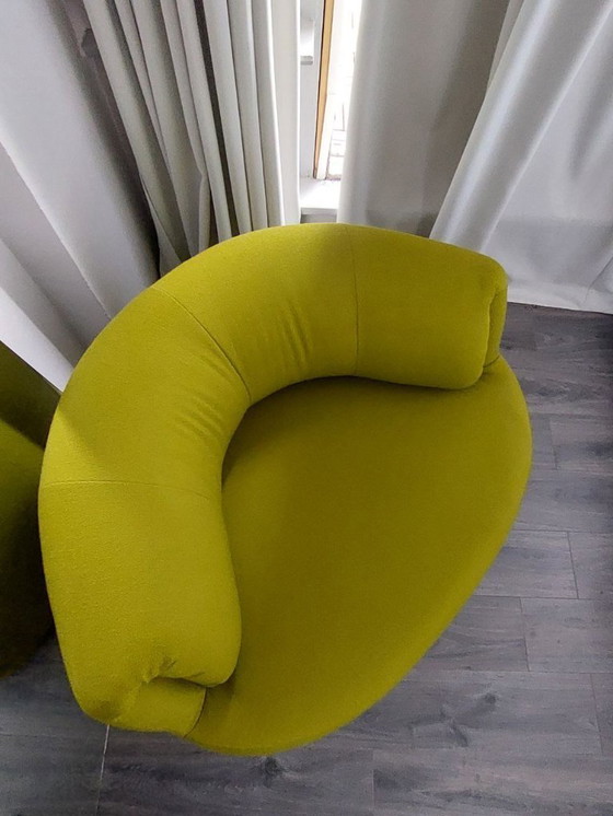 Image 1 of Fest Huf Armchair - Kvadrat Fabric Raf Simons Moss Green