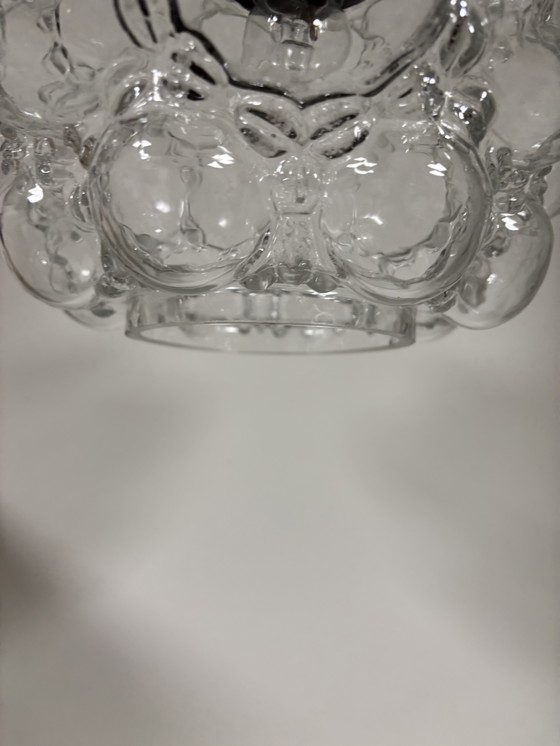 Image 1 of Vintage bubble glass pendant lamp by Helena Tynell for Limburg, 1960s, Germany