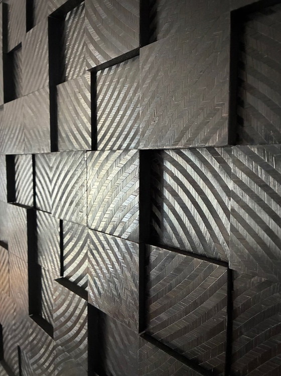 Image 1 of Dark Matter - Straw Marquetry