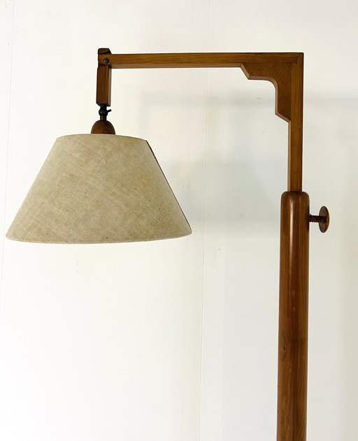 Vintage Teak Angling Lamp '60