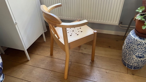 2 sedie vintage IKEA Lyder in legno curvato, stile postmoderno anni '90, prodotto molto robusto! (photo 11 of 15)