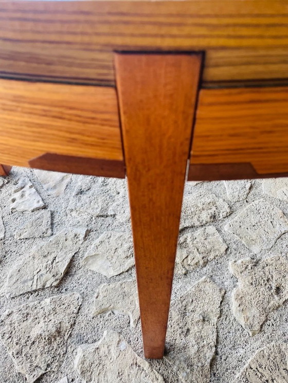 Image 1 of Mid-Century Extendable Teak Dining Table with Butterfly Leaf, By Van Pelt, 1960s