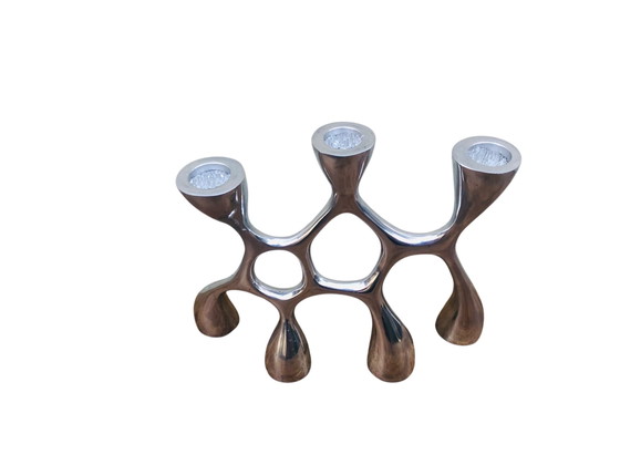 Image 1 of Candele dal design vintage per 3 di 4 kaarsen 