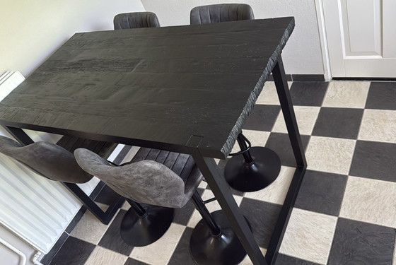 Image 1 of Tavolo da bar Bram nero di DTP Home