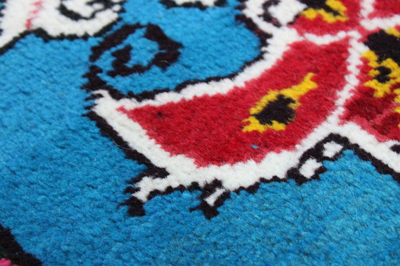 Image 1 of Original handgeknüpfter Perserteppich Heriz 175 x 52 cm