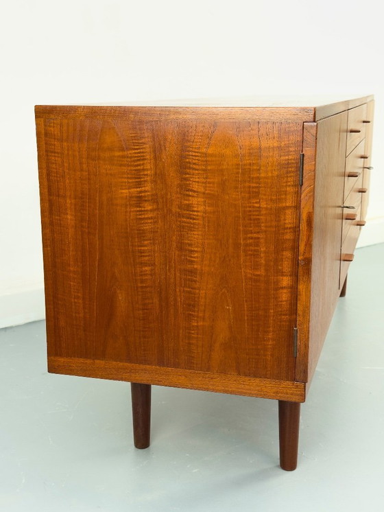 Image 1 of Teak sideboard by Hans J. Wegner for Ry Møbler, 1959