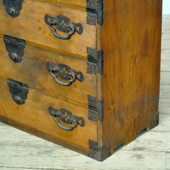 Image 1 of Japanse Tansu ladekast, circa 1870
